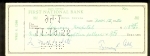 Ty Cobb Signed Check (Detroit Tigers)